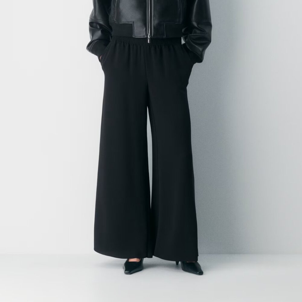 ARITZIA- BABATON Parker Palazzo Pant - Studio Drape